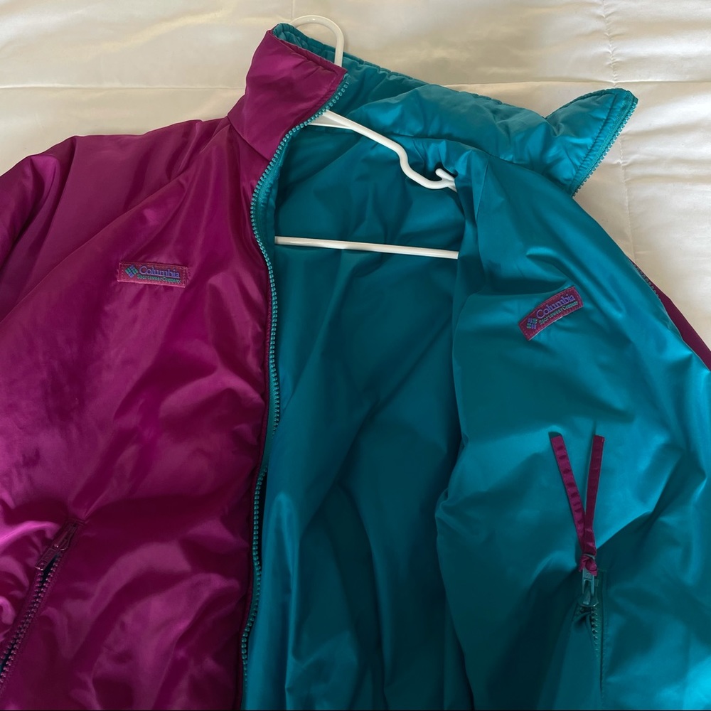 90s Reversible Columbia Bomber
